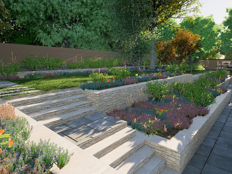 Garden Design Project | Adel, Leeds